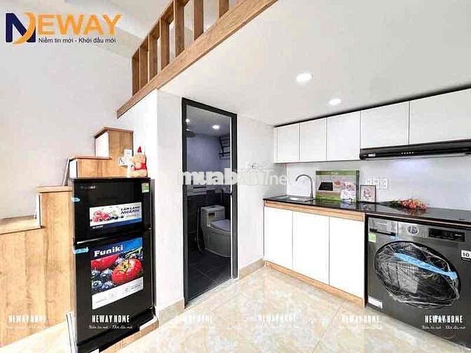 PHÒNG CÓ GÁC FULL NỘI THẤT VÒNG XOAY DÂN CHỦ QUẬN 10 - QUẬN 3