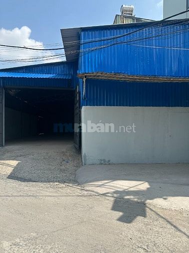 CHO THUÊ KHO / XƯỞNG MỚI ĐẸP 250m² – BÌNH TÂN, ĐIỆN NƯỚC ĐẦY ĐỦ