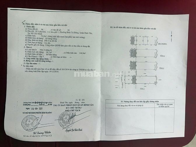 Nhà MTKD đường LK 1-6 - gần ngã tư 4 Xã.