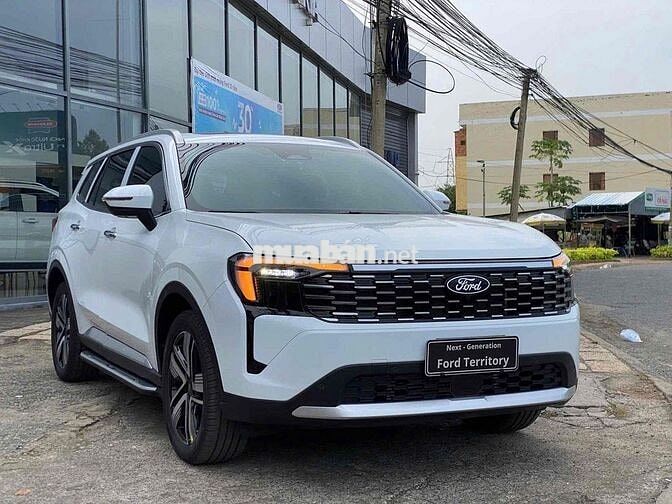 Ford Territory Titanium trả trước 163tr nhận xe