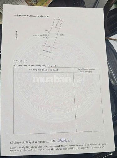 Bán gấp lô đất ở ngay khu công nghiệp Thành Thành Công, DT 100m2 giá 8