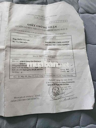 Nhà chính chủ cần bán hẻm 144 Hưng Phú