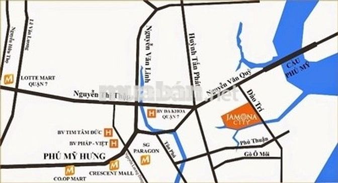 Cho thuê căn hộ Jamona City 80m 2pn 2wc 10tr/t