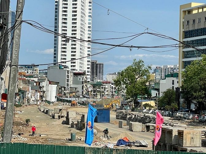 Bán đất mặt đường La Thành (dự án Voi Phục), phường Láng, Hà Nội