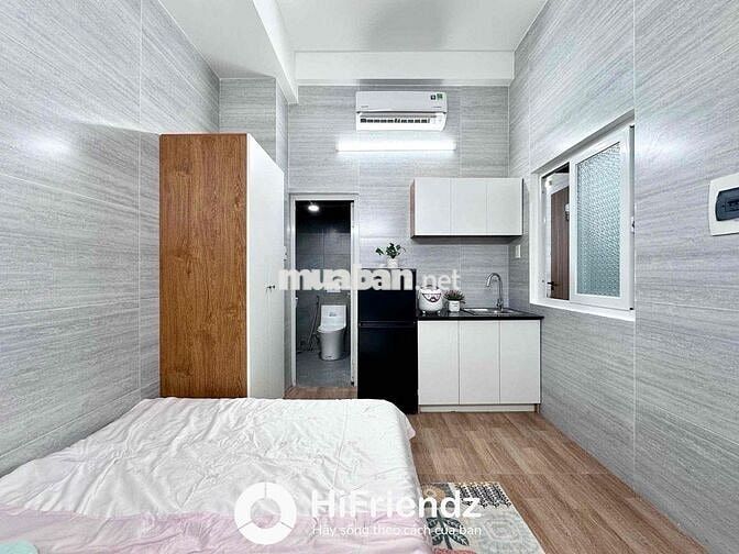 STUDIO FULL NỘI THẤT - MỚI XÂY 100% - GẦN NGÃ TƯ BỐN XÃ VÀ ĐẦM SEN