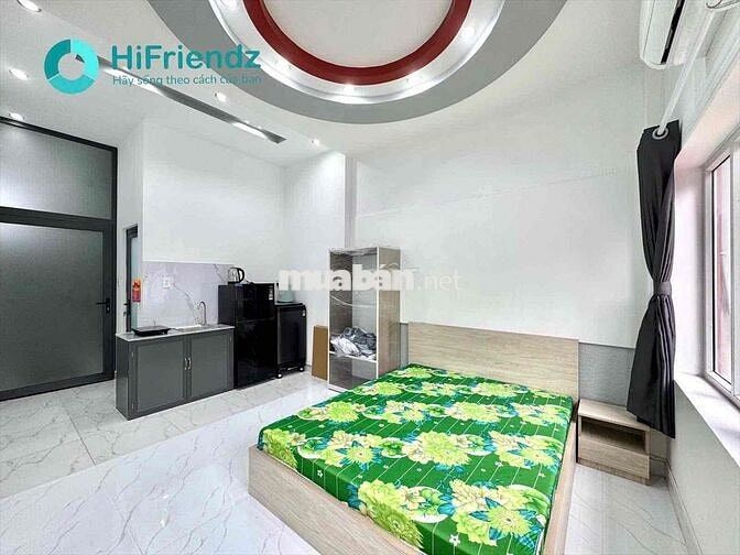 Studio cửa sổ lớn full nội thất mới xây 100% ngay chân cầu chữ Y Q5