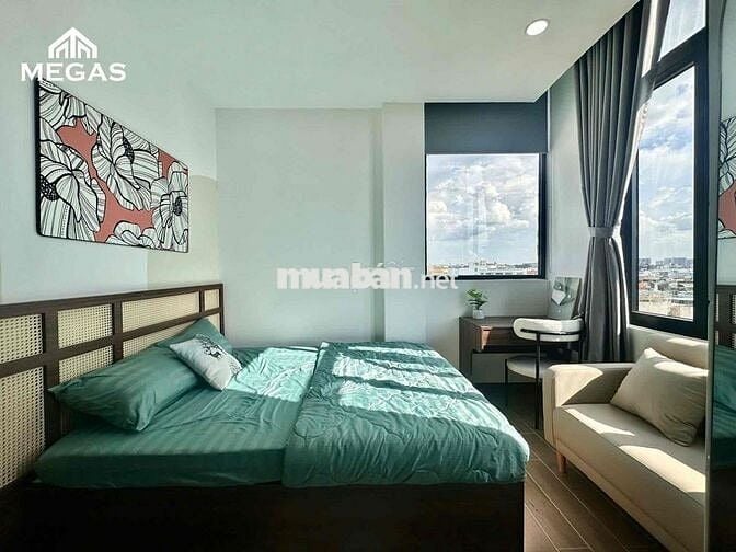 CĂN HỘ STUDIO - 1PN - TÁCH BẾP - FULL NỘI THẤT NGAY EMART PHAN VĂN TRỊ