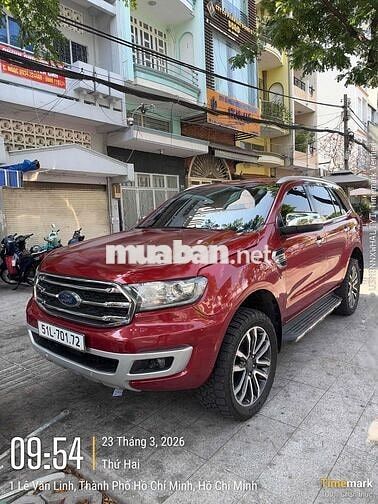 Ford Everest 2018 Biturbo Đỏ