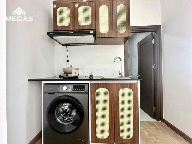 CĂN HỘ STUDIO - 1PN - TÁCH BẾP - FULL NỘI THẤT NGAY EMART PHAN VĂN TRỊ