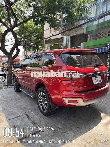 Ford Everest 2018 Biturbo Đỏ
