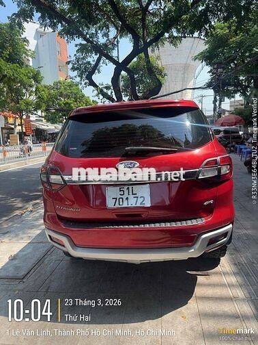 Ford Everest 2018 Biturbo Đỏ