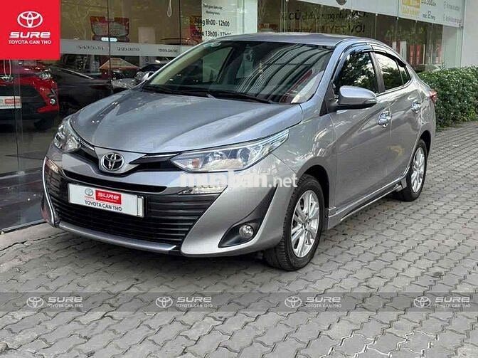 Toyota Vios 2019 Bạc - bảo hành Toyota