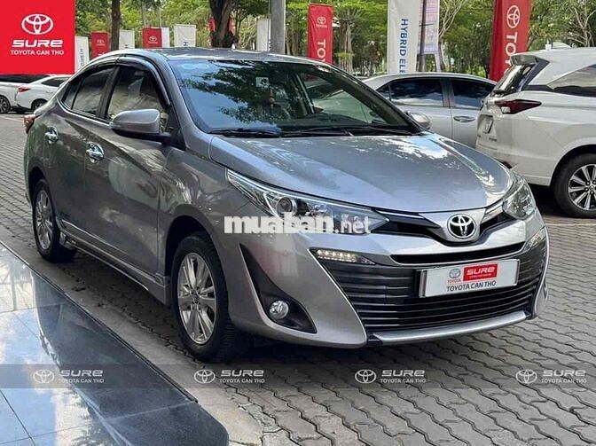 Toyota Vios 2019 Bạc - bảo hành Toyota