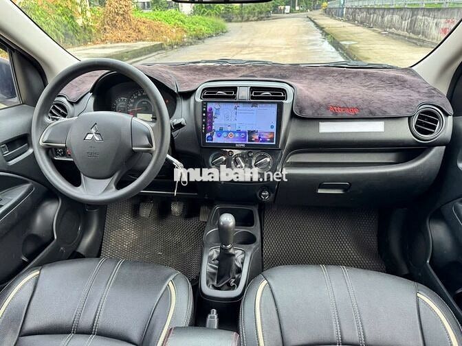 Mitsubishi Attrage model 2022 số sàn màu trắng