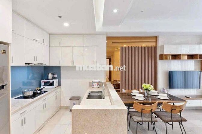 Hệ Thống Căn Hộ Cao Cấp 2PN - The Tresor Hướng Về  Trung Tâm Quận 4