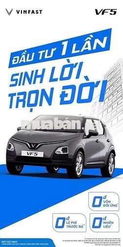 【TRẢ TRƯỚC CHỈ TỪ 69 TRIỆU】NHẬN XE VINFAST VF5