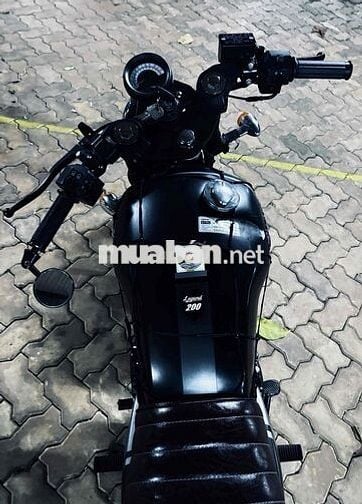 GPX Legend 200 2022 18000km Đen