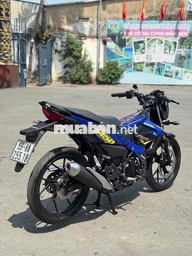 Suzuki Satria 150 2023 Xanh đen