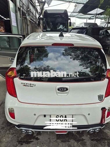 Kia Morning 2014 1.25 Tự động Trắng