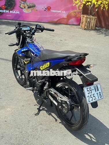 Suzuki Satria 150 2023 Xanh đen