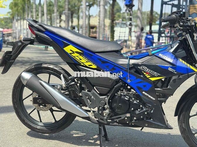 Suzuki Satria 150 2023 Xanh đen