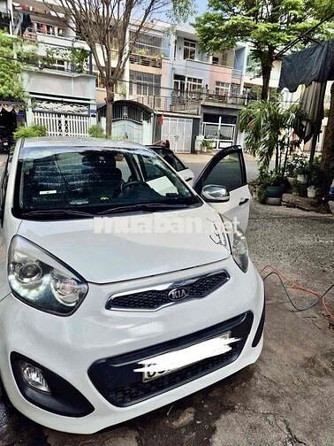 Kia Morning 2014 1.25 Tự động Trắng