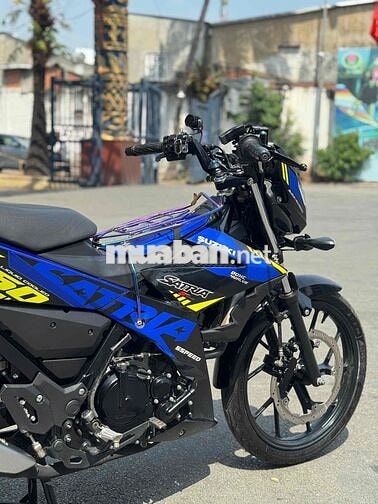Suzuki Satria 150 2023 Xanh đen