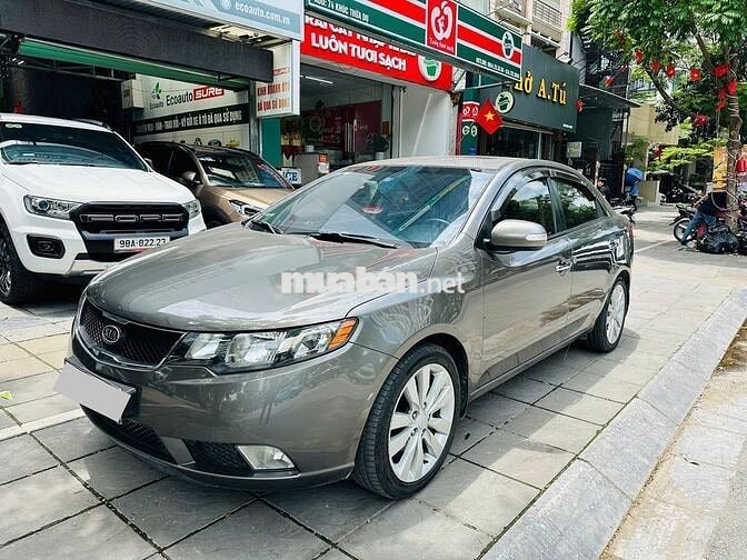 Kia Forte SLi 1.6 AT 2009 12 vạn km Xám