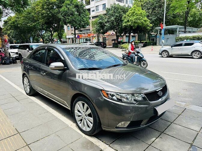 Kia Forte SLi 1.6 AT 2009 12 vạn km Xám