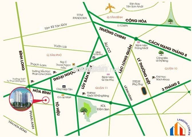 Chính chủ cần Bán Chung Cư 8X Đầm Sen 46m2 (Đã Có sổ Hồng)