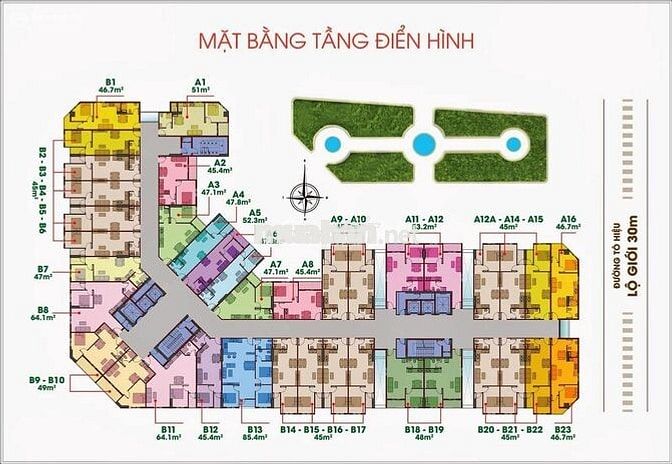 Chính chủ cần Bán Chung Cư 8X Đầm Sen 46m2 (Đã Có sổ Hồng)
