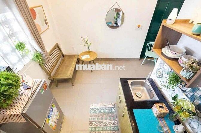 🥥CĂN HỘ GÁC CAO 1M8_FULL NỘI THẤT_CỬA SỔ TO_DIỆN TÍCH RỘNG