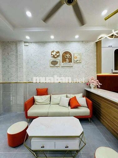 CHO THUÊ NHÀ HẺM XE HƠI 3PN 3WC FULL NỘI THẤT  QUANG TRUNG P8 GÒ VẤP