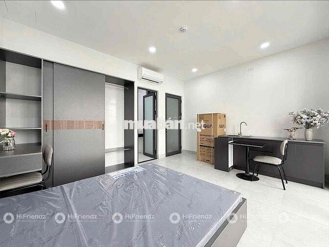 STUDIO BAN CÔNG SẴN NỘI THẤT NGAY NGÃ TƯ BỐN XÃ GẦN ĐH VĂN HIẾN