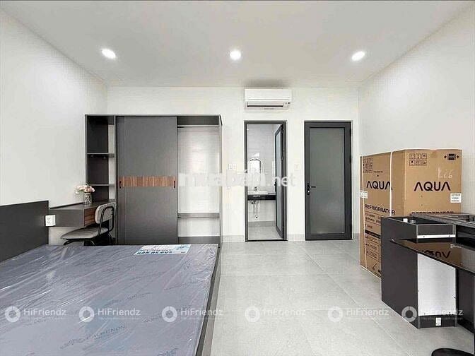 STUDIO BAN CÔNG SẴN NỘI THẤT NGAY NGÃ TƯ BỐN XÃ GẦN ĐH VĂN HIẾN