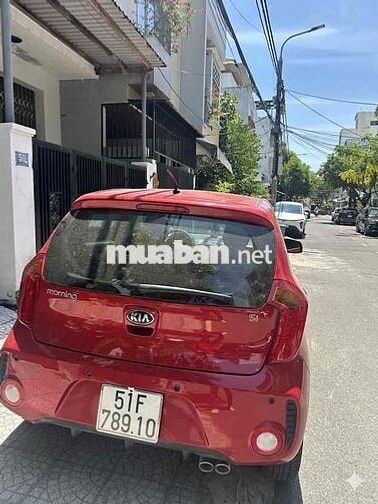 Kia Morning 2016 Số tự động 30000 km Đỏ