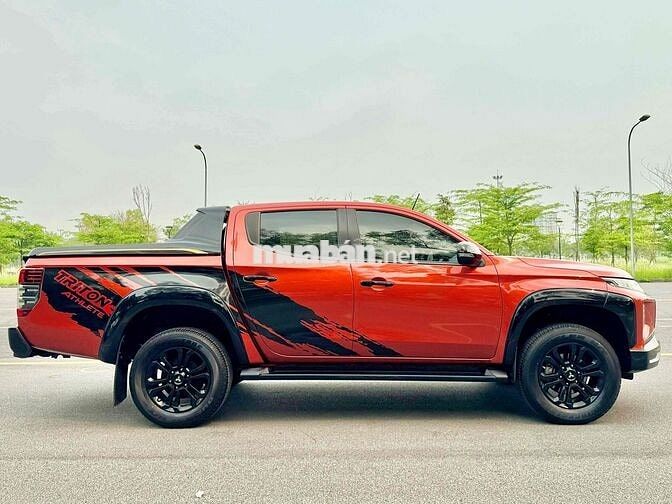 Mitsubishi Triton Athlete 2021 1 cầu màu Cam