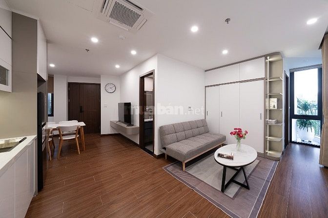 Cho thuê căn hộ dịch vụ 1PN tại Nguyễn Công Hoan, Ba Đình