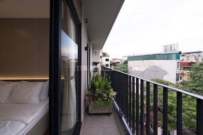 Cho thuê căn hộ dịch vụ 1PN tại Nguyễn Công Hoan, Ba Đình