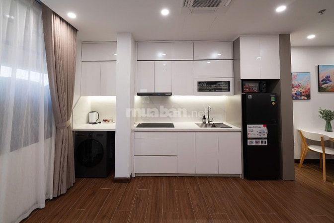 Cho thuê căn hộ dịch vụ 1PN tại Nguyễn Công Hoan, Ba Đình