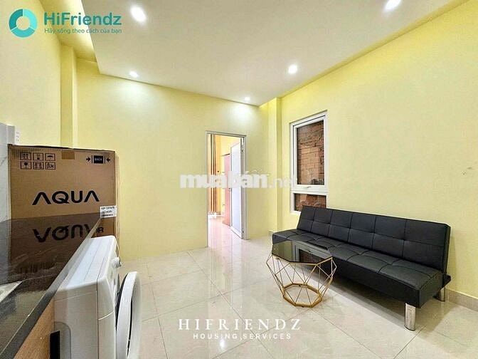Căn hộ 1PN tách bếp có bancol thoáng, tiện nghi sát cầu Chữ Y giáp Q5