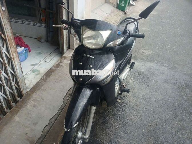 Honda Wave Thái S100 2007 Đen-Xám