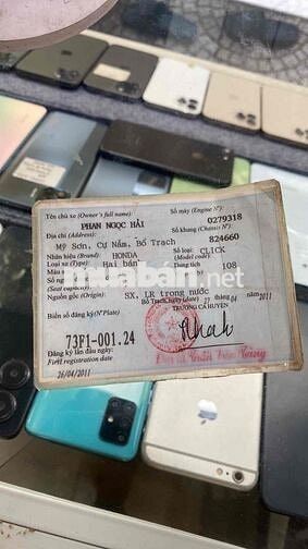 Honda Click Đen Zin êm