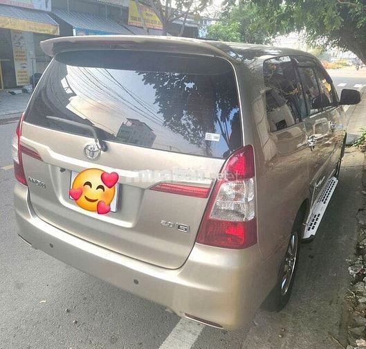 Toyota Innova 2015 2.0G AT Nâu vàng