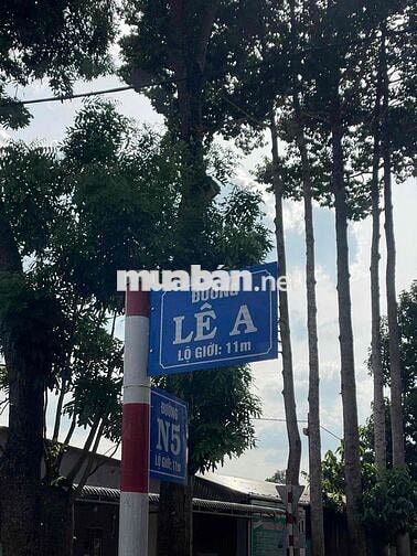 bán đất 2 mặt tiền đường nhựa kinh doanh Câyda giá 1T5