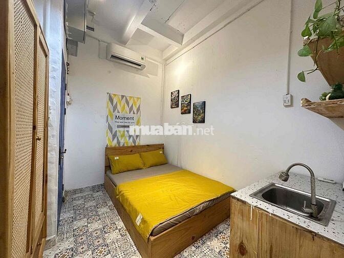 STUDIO NHỎ XINH NGAY TRẦN HUY LIỆU GIÁP LÊ VĂN SỸ, NGÃ 4 NG VĂN TRỖI