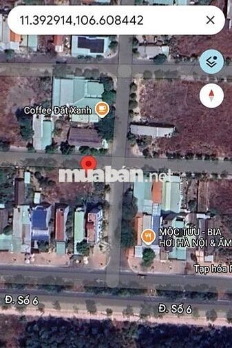 ĐẤT 5X20 (100% THỦ CƯ ) ĐƯỜNG SỐ 6 KCN 1,2 CHƠN THÀNH
