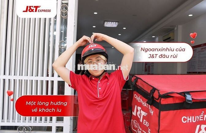[J&T QUẬN 7] SHIPPER ĐI NGAY – KIẾM TIỀN MỖI NGÀY