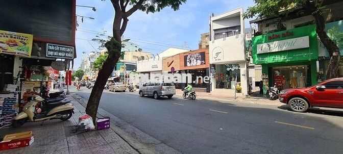 CHO THUÊ MẶT TIỀN LÊ VĂN SỸ PHÚ NHUẬN 110M2, CĂN GÓC, CÓ HẦM ĐỂ XE
