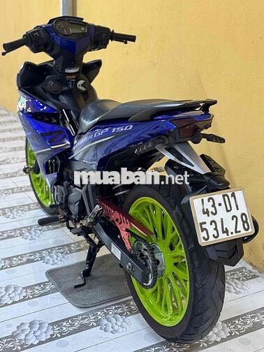 Exciter 150 2016 Xanh trắng siêu mới 43D1-534.28